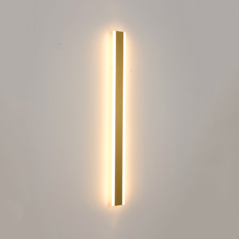 1 Licht linearer Wandleuchten moderne einfache Fashion-Style-Holzwandbeleuchtung