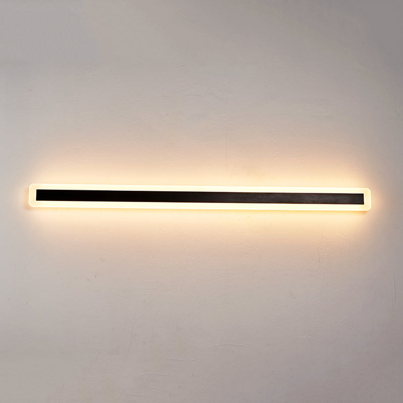 1 luccio di illuminazione da parete di moda semplice per parete lineare moderna moderna