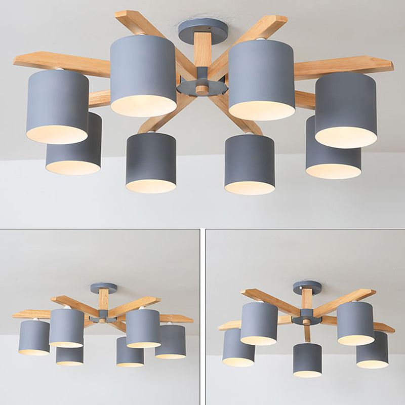 Luce a sospensione a sospensione moderna in metallo multifunzione