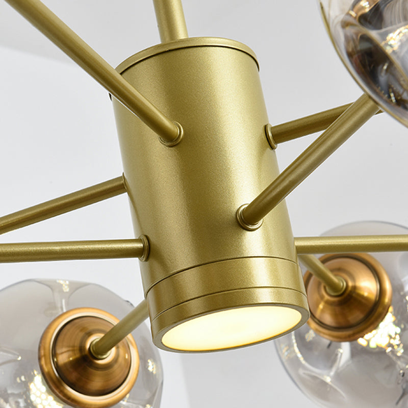 Luz de lujo moderno moderno simple led encogedor led lámpara luz para sala de estar dormitorio de comedor