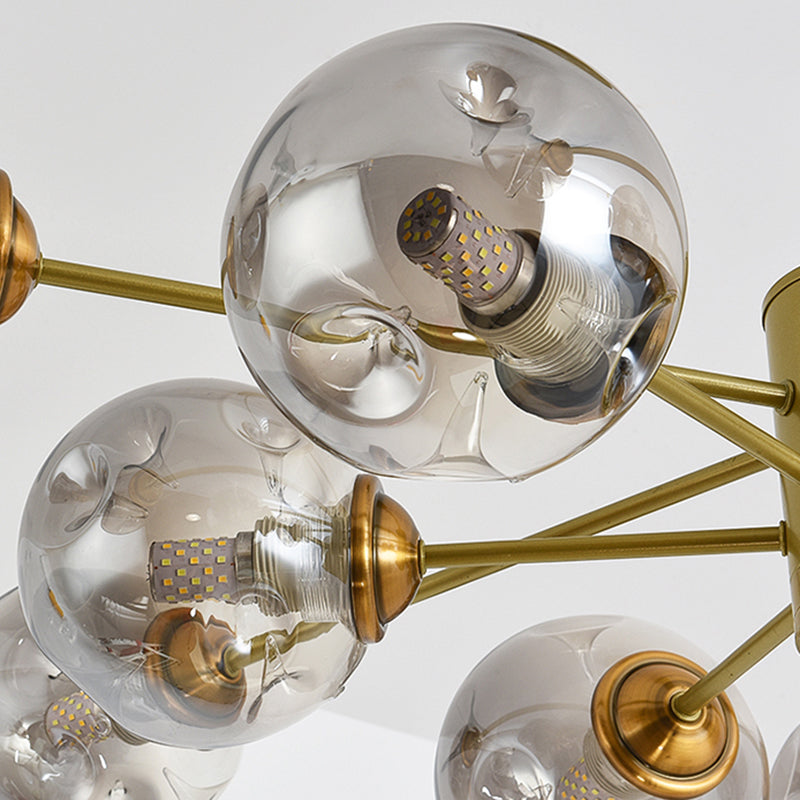 Luz de lujo moderno moderno simple led encogedor led lámpara luz para sala de estar dormitorio de comedor