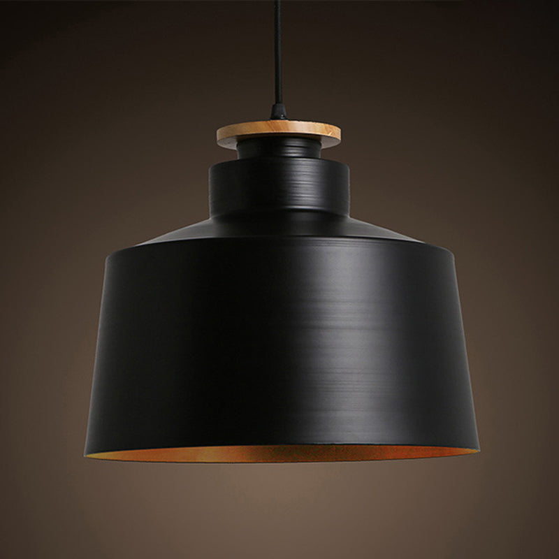 Modern Macaron Shaped Hanging Pendant Lights Metal 1 Light Hanging Ceiling Light