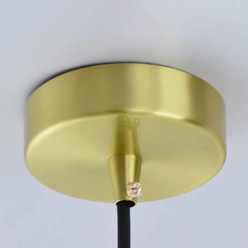 Glass Ball Pendant Lighting Fixtures Modern Style 1 Light Suspension Pendant