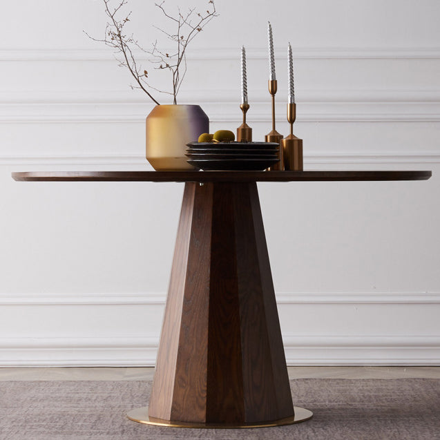Moderner Stil Runde Esstisch Kiefer Massivholz Tisch für Esszimmer