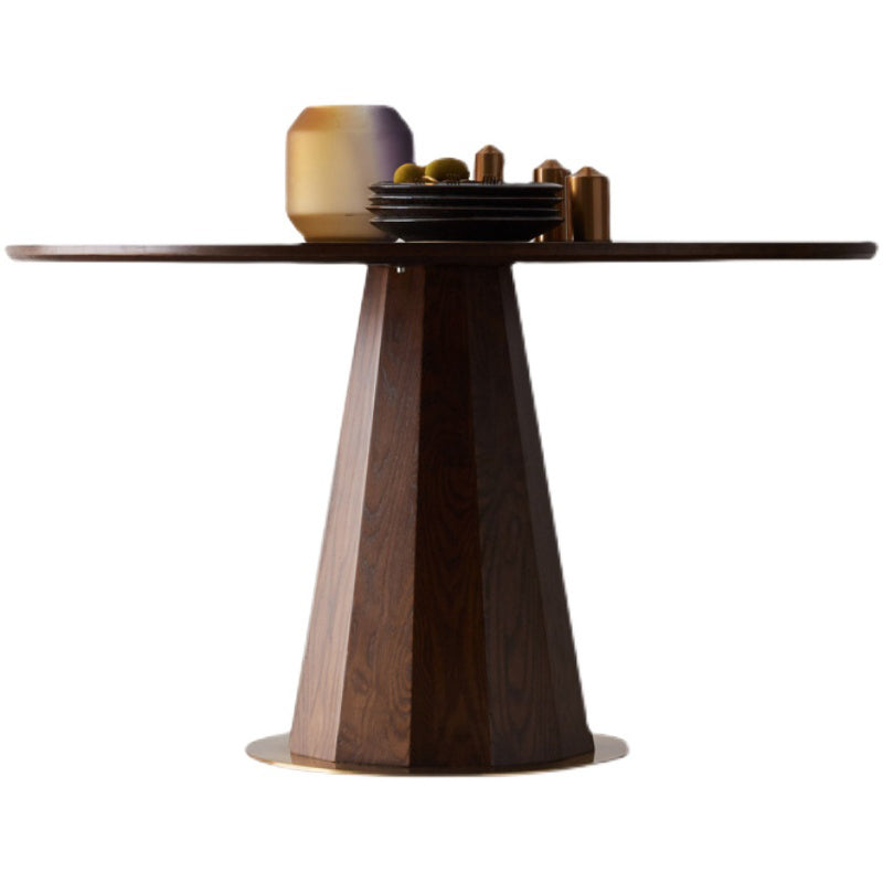 Moderner Stil Runde Esstisch Kiefer Massivholz Tisch für Esszimmer