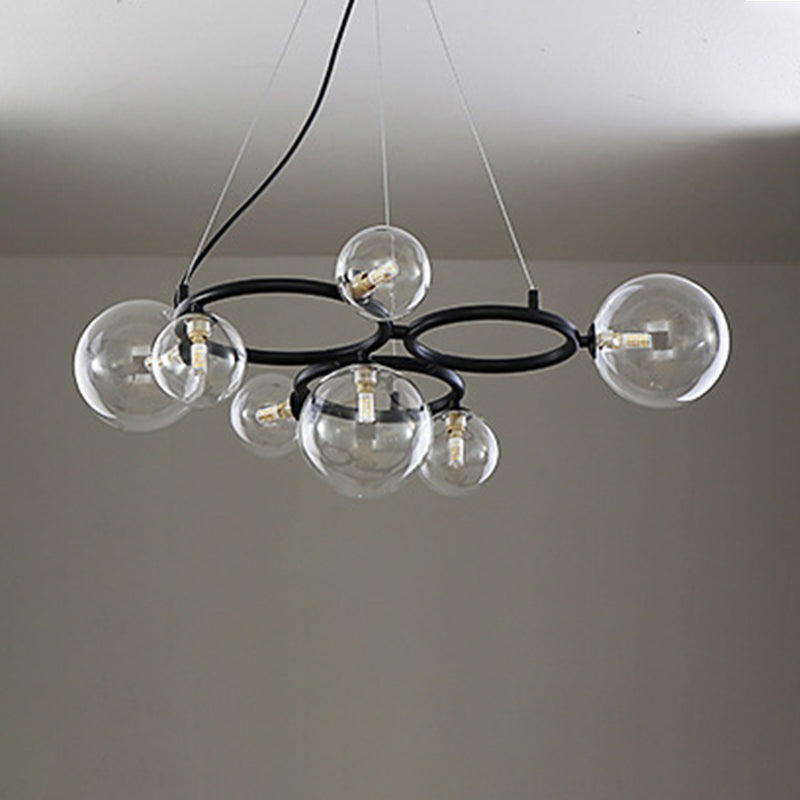 Lampada il lampada multiple in vetro moderno in vetro moderno in vetro moderno