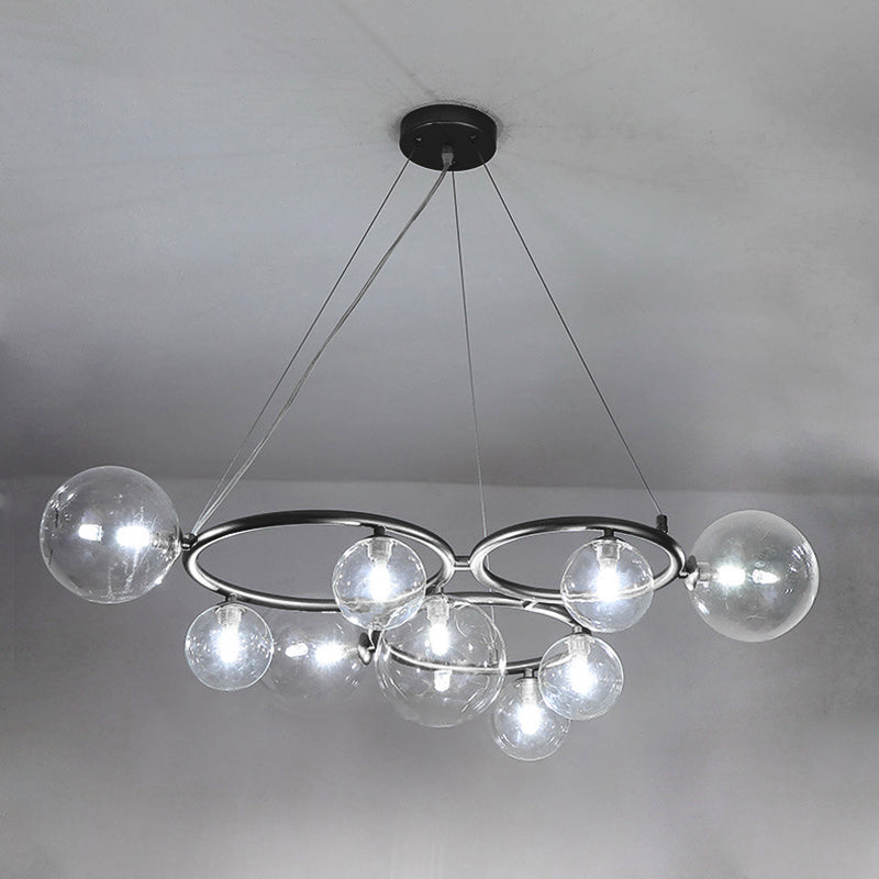 Bubbles Lighting de lámpara de lámpara moderna lámpara de lámpara de lámpara de múltiples luces