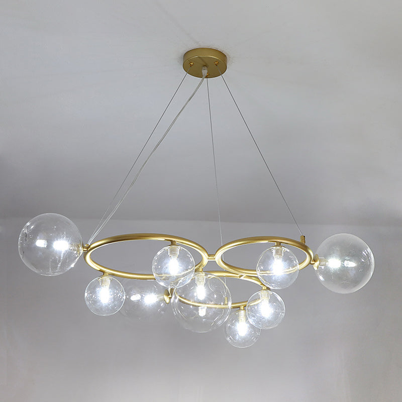 Bubbles Lighting de lámpara de lámpara moderna lámpara de lámpara de lámpara de múltiples luces