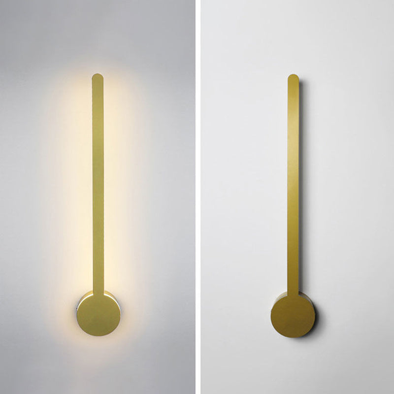 Linear Wall Sconce Lighting Modern Wall Lights Metal 1 Light Sconce Light Fixture