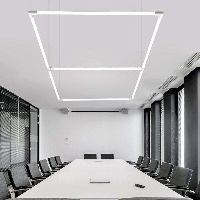 Linear Island Lighting Island Light Fixture Modern Pendant Light Acrylic