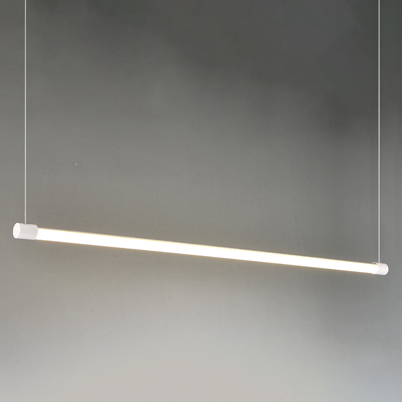 Linear Island Lighting Island Light Fixture Modern Pendant Light Acrylic