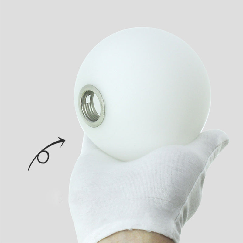 Lámpara de lámpara de suspensión industrial negro globo de vidrio múltiples luces colgantes de techo colgante