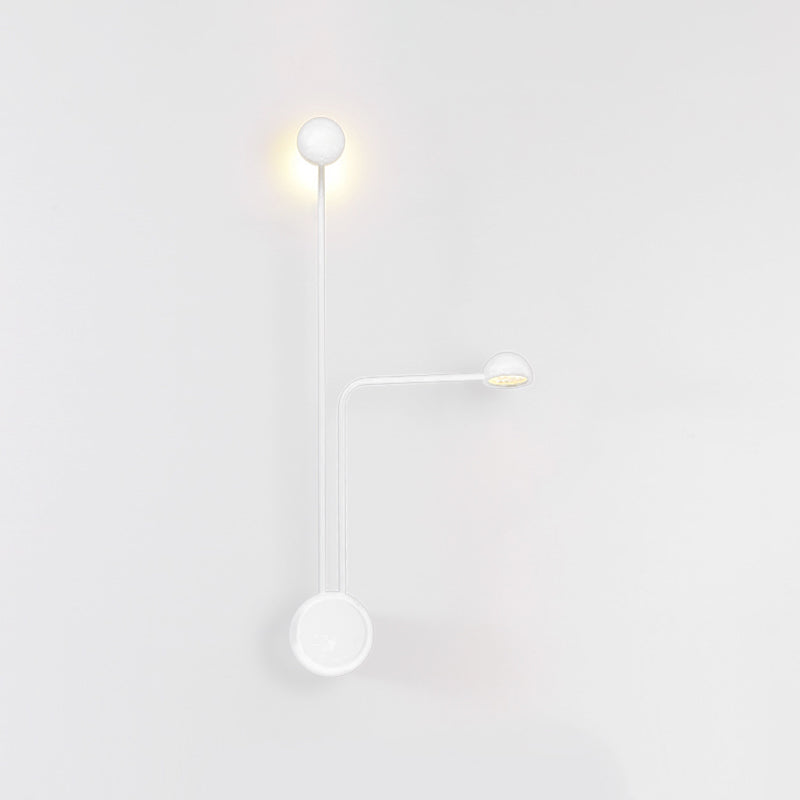 Linear Sconce Light Fixtures Modern Sconce Lighting Metal 2 Light Wall Sconce