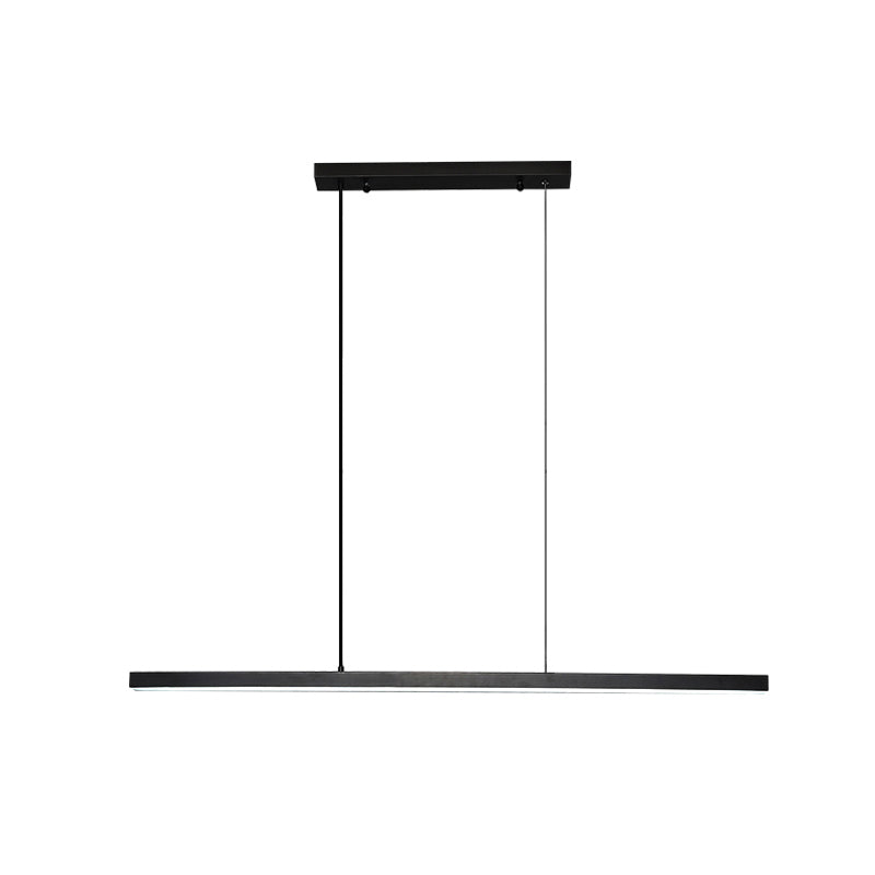 Nordic Simple Modern Style LED Hanging Island Pendant Light for Dining Room Office