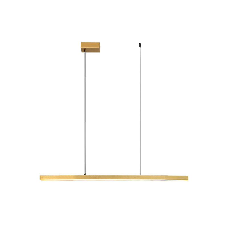 Nordic Simple Modern Style LED Hanging Island Pendant Light for Dining Room Office