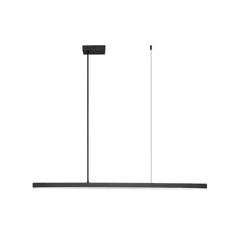 Nordic Simple Modern Style LED Hanging Island Pendant Light for Dining Room Office