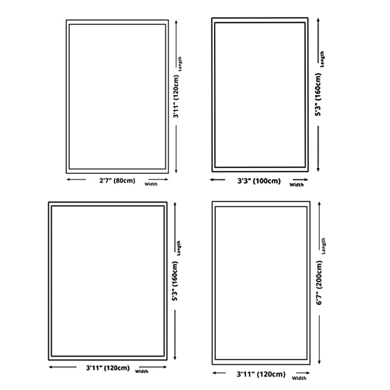 Grey Tone Ink Traces Rug Polyester Carpet Casual Anti-Slip Backing Indoor Rug for Home Decoration