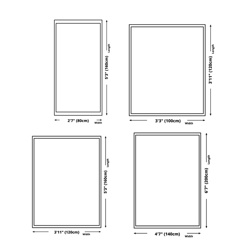 Funky Floral Print Rug Marble Effect Carpet Polyester Anti-Slip Backing Carpet for Living Room