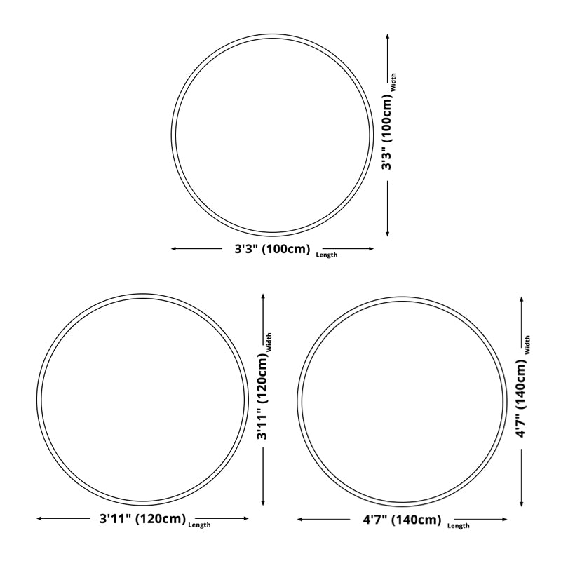 Round Color Mixed Home Decoration Carpet Modern Ink Traces Area Rug Polyester with Easy Care Rug