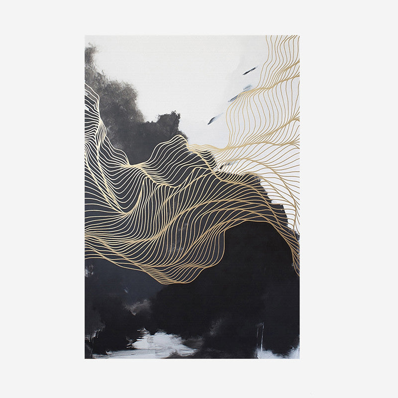 Color Mixed Home Decor Carpet Causal Color Blooming Area Rug Polyester with Stain Resistant Rug