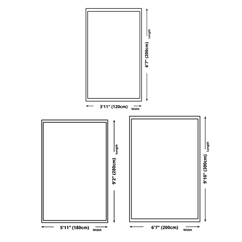 Modern Color Blooming Rug Color Mixed Polyester Area Carpet Stain Resistant Rug for Living Room