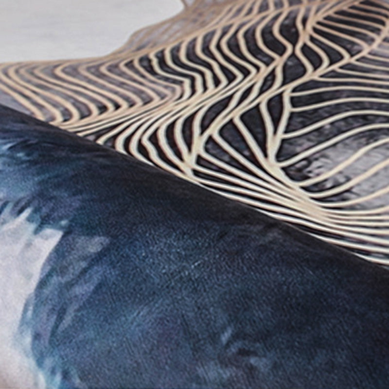 Tapis relaxant en Polyester, couleurs mélangées, lignes abstraites, tapis d'intérieur avec support antidérapant pour la décoration de la maison