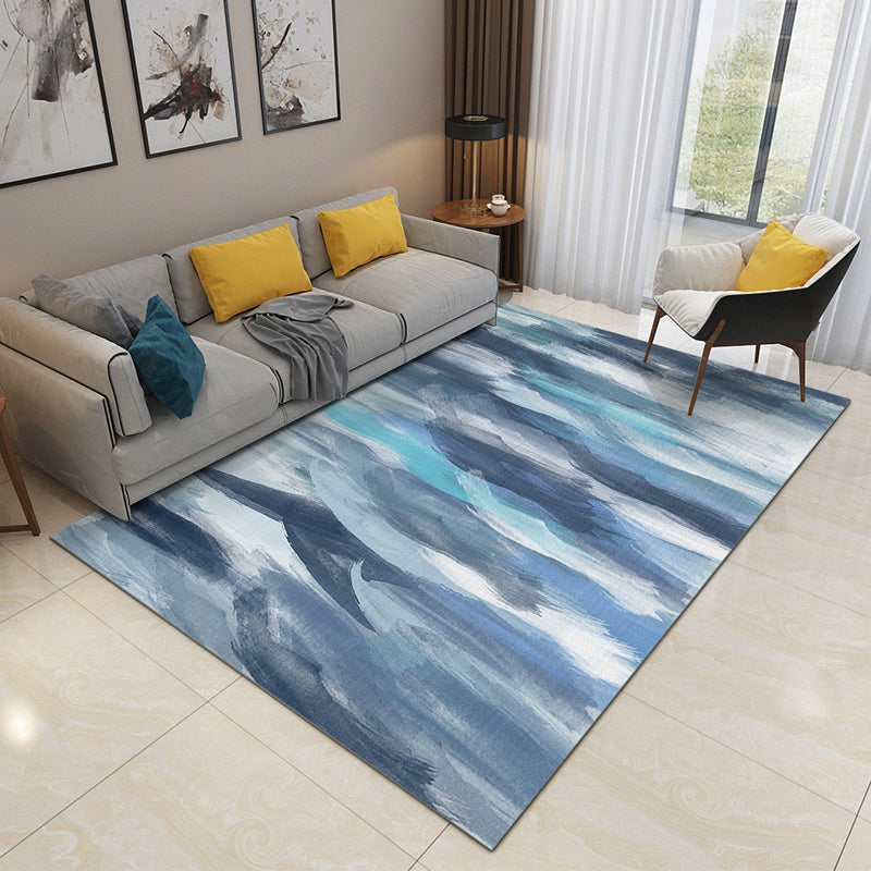 Elegante kleur gemengd rustgevend tapijt polyester gradiënt binnentapijt vlekbestendig tapijt voor woondecoratie
