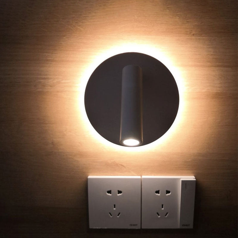 Lampe de lecture LED de lit de chevet LED LED LED-PECTORY MATIQUE contemporain pour chambre à coucher