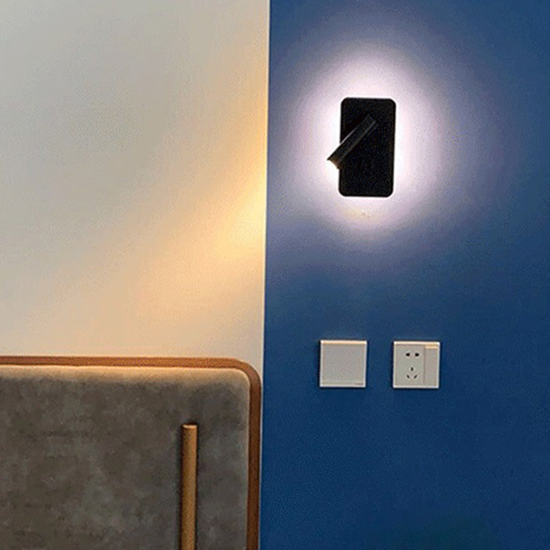 Lampe de lecture LED de lit de chevet LED LED LED-PECTORY MATIQUE contemporain pour chambre à coucher