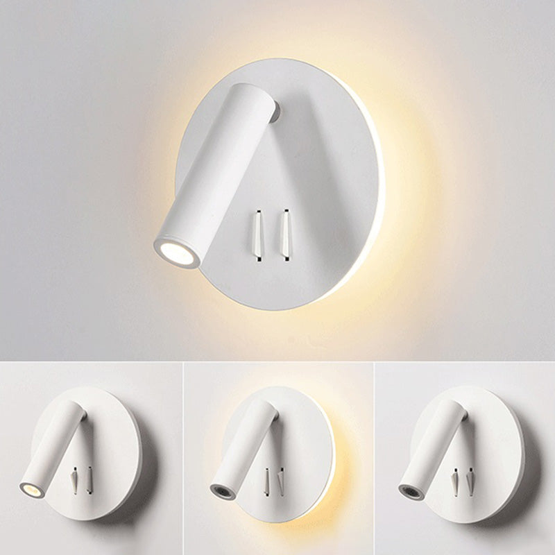 Lampe de lecture LED de lit de chevet LED LED LED-PECTORY MATIQUE contemporain pour chambre à coucher
