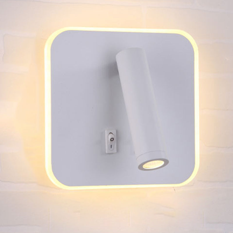 Lampe de lecture LED de lit de chevet LED LED LED-PECTORY MATIQUE contemporain pour chambre à coucher