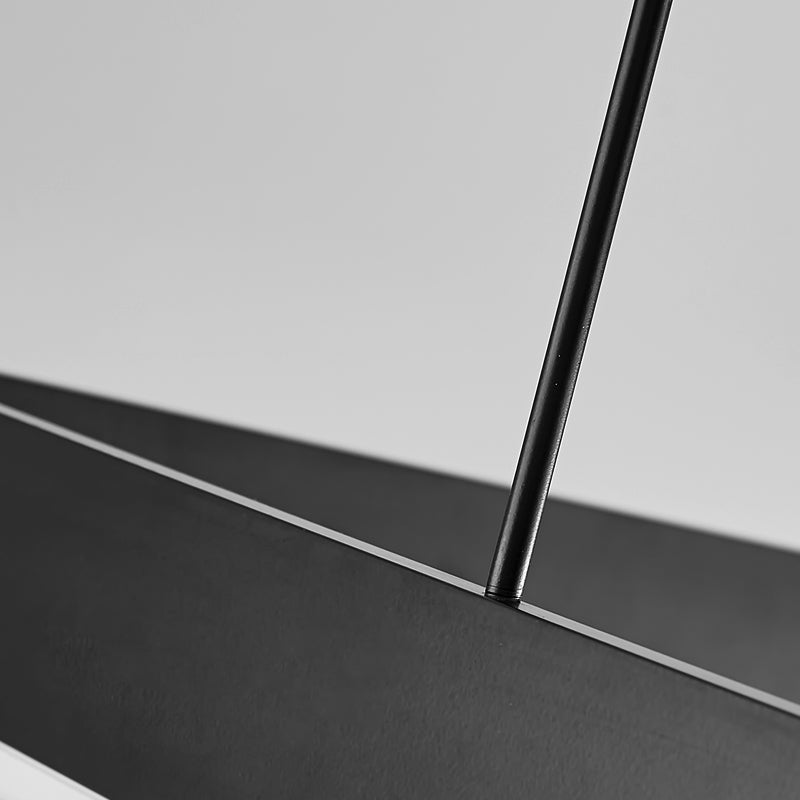 Luz de lujo moderno moderno simple led encogedor led lámpara luz para sala de estar comedor