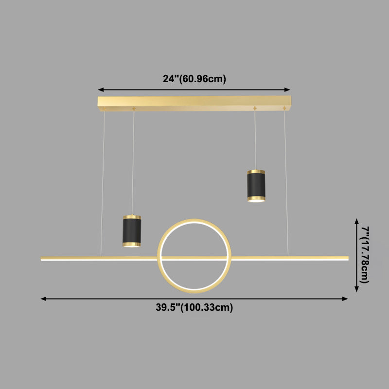 Contemporary Kitchen Pendant Lights Linear Chandelier Island Light Fixtures