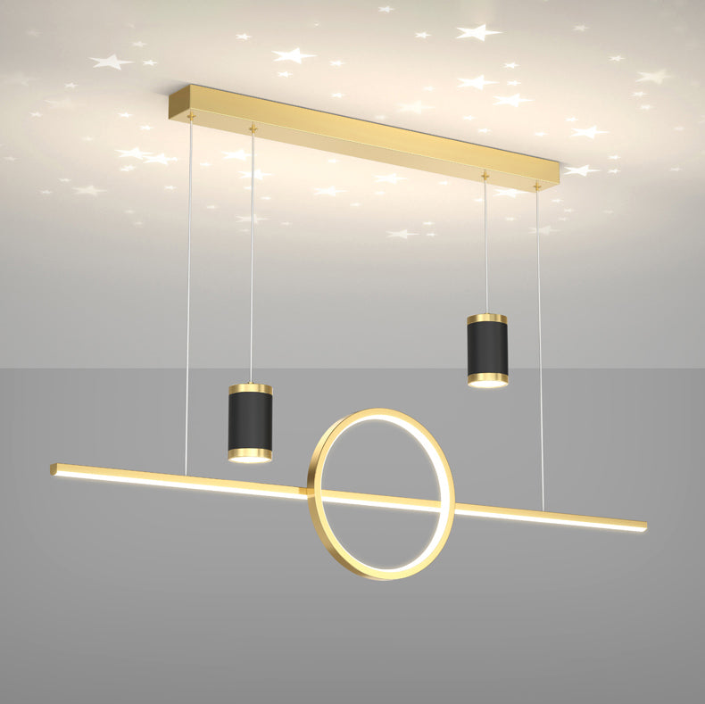 Contemporary Kitchen Pendant Lights Linear Chandelier Island Light Fixtures
