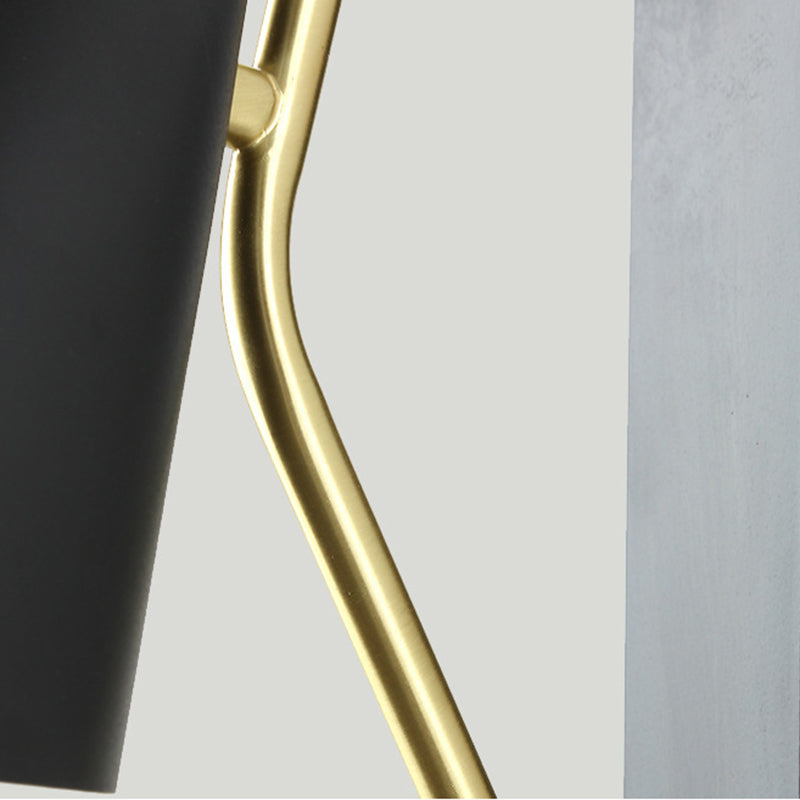 Tapered Wall Sconce Lighting Modern Wall Lamp Metal 1 Light Sconce Light