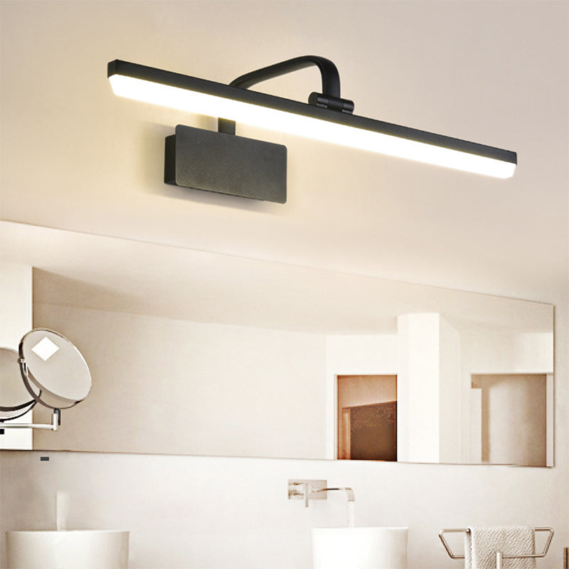 1-licht lineaire schaduw Wand SCONCE Moderne eenvoudige stijl Mirror Wandverlichting