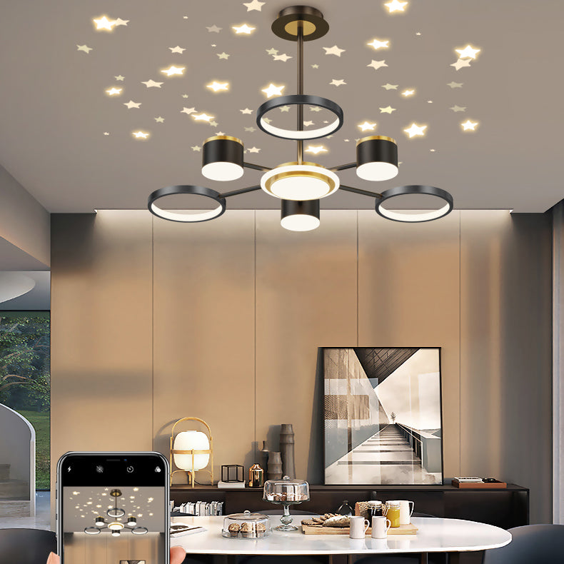 Luz de lujo moderno de estilo led de led de estilo LED Luz para sala de estar