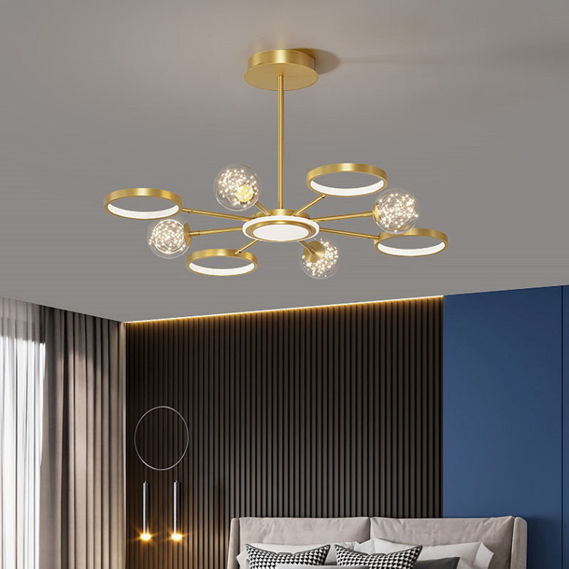 Luce di lusso semplice moderno in stile moderno Lampella a sospensione Luce per soggiorno sala da pranzo