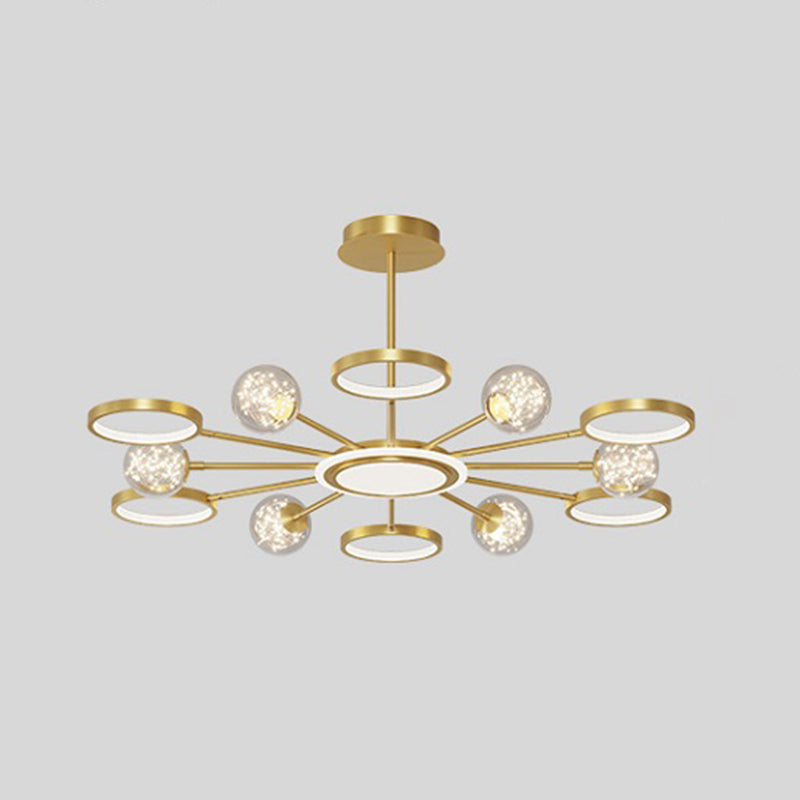 Luce di lusso semplice moderno in stile moderno Lampella a sospensione Luce per soggiorno sala da pranzo