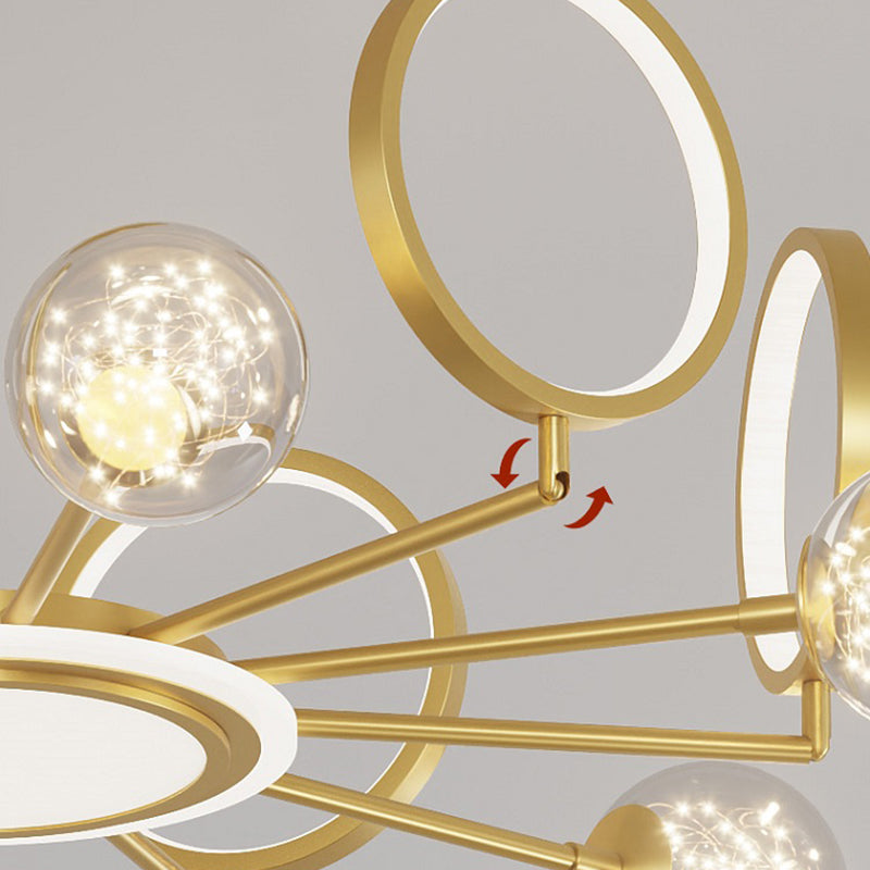 Luce di lusso semplice moderno in stile moderno Lampella a sospensione Luce per soggiorno sala da pranzo