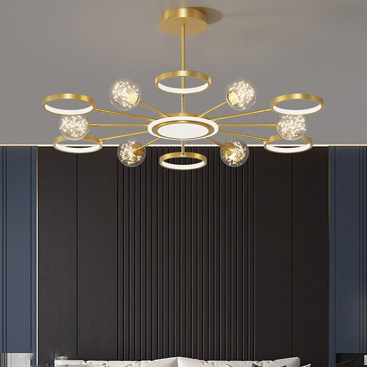 Luce di lusso semplice moderno in stile moderno Lampella a sospensione Luce per soggiorno sala da pranzo