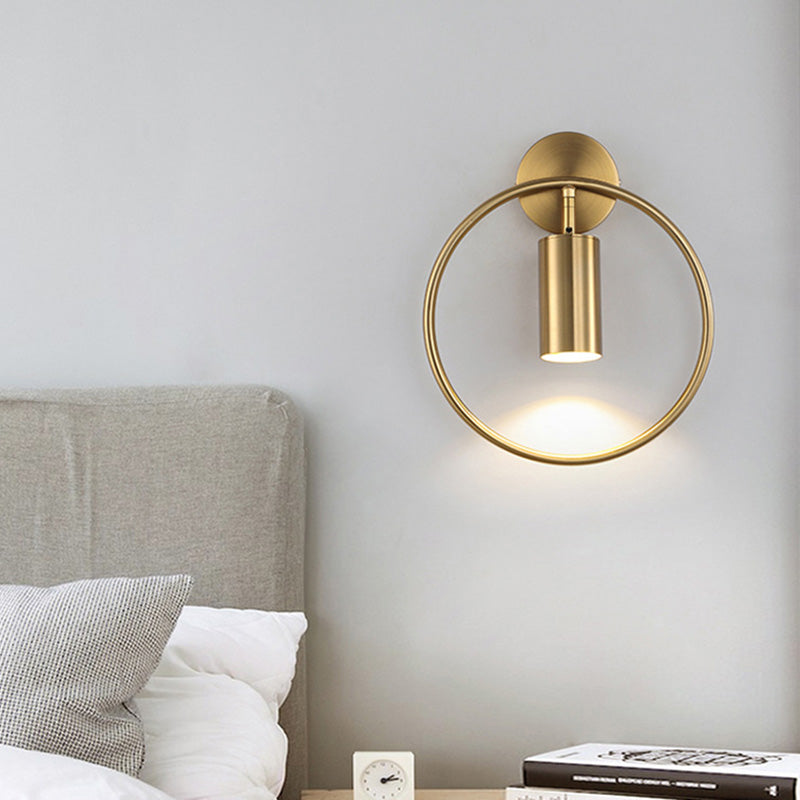 Lampada montata sul cerchio Postmoderno semplicità in metallo Prontone per soggiorno per soggiorno