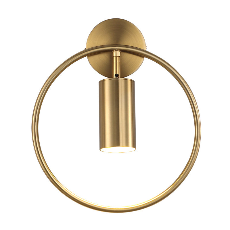 Lampada montata sul cerchio Postmoderno semplicità in metallo Prontone per soggiorno per soggiorno