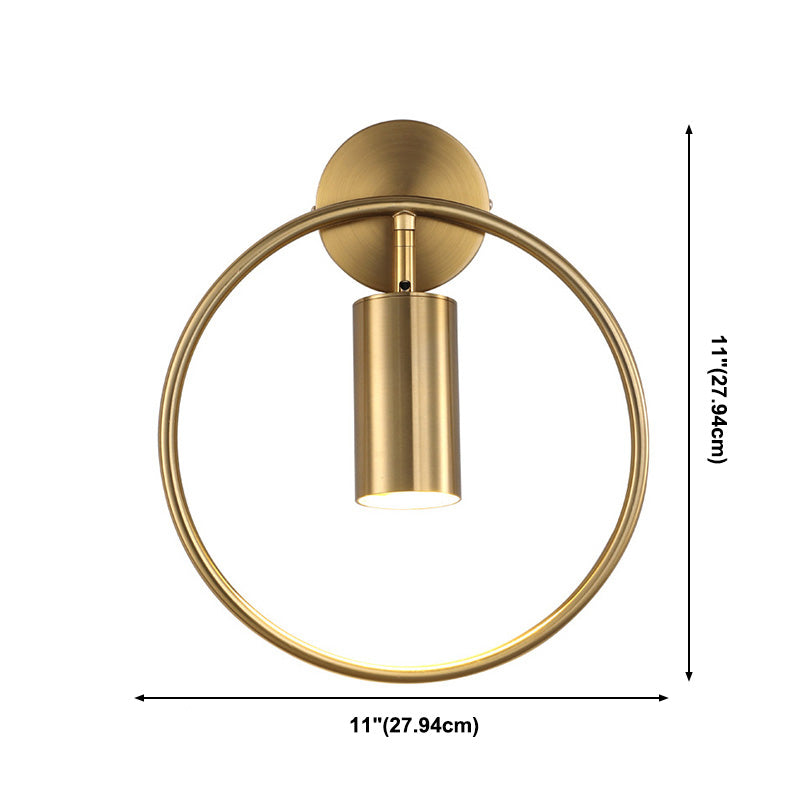 Lampada montata sul cerchio Postmoderno semplicità in metallo Prontone per soggiorno per soggiorno