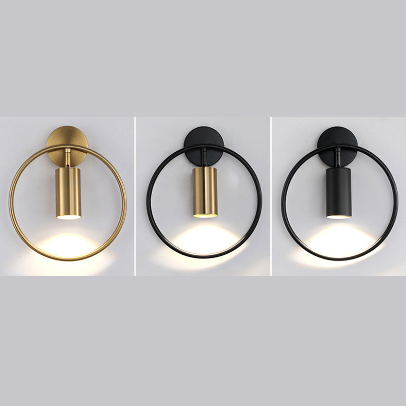 Lampada montata sul cerchio Postmoderno semplicità in metallo Prontone per soggiorno per soggiorno