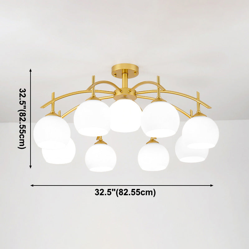 Iluminación moderna de metal de techo de montaje con rasguño para comedor de sala de estar
