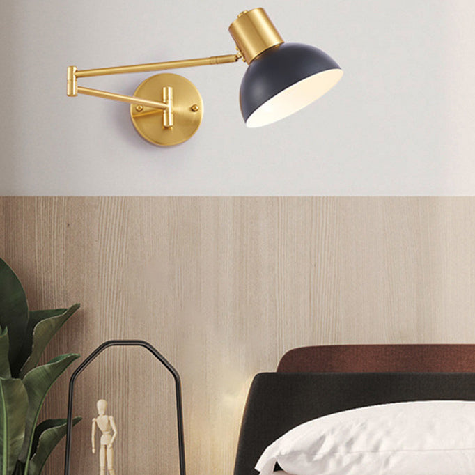 Stile moderno Lampada con applique a doppio braccio a doppio.