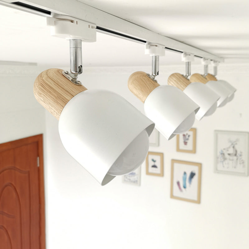 Metal Shaded Ceiling Mounted Light Simplicity Style Ceiling Light Fixture for Living Room