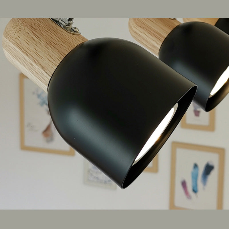 Metal Shaded Ceiling Mounted Light Simplicity Style Ceiling Light Fixture for Living Room