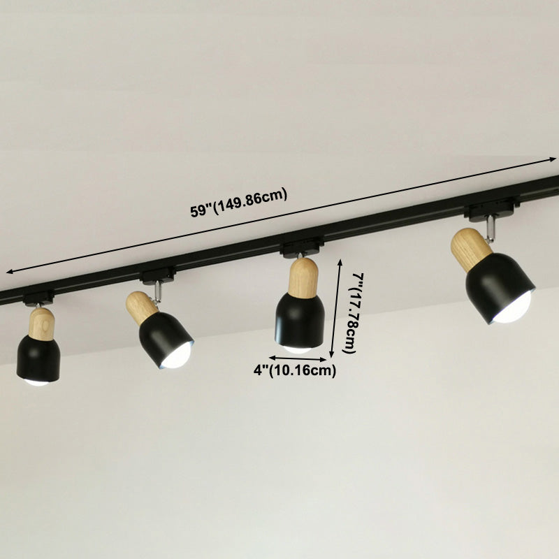 Metal Shaded Ceiling Mounted Light Simplicity Style Ceiling Light Fixture for Living Room